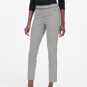 Banana Republic Sloan Trousers Houndstooth